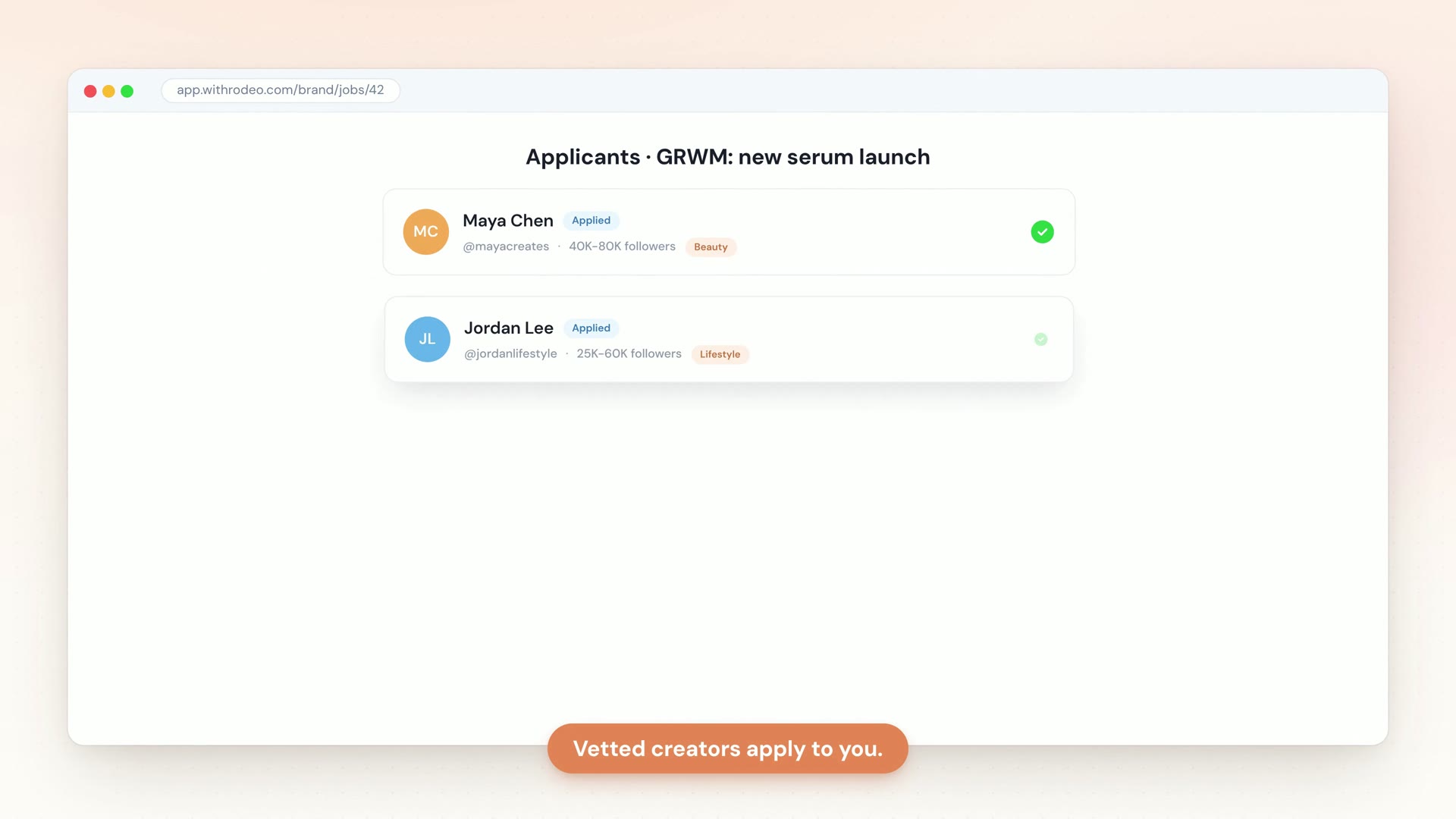 WithRodeo product demo preview